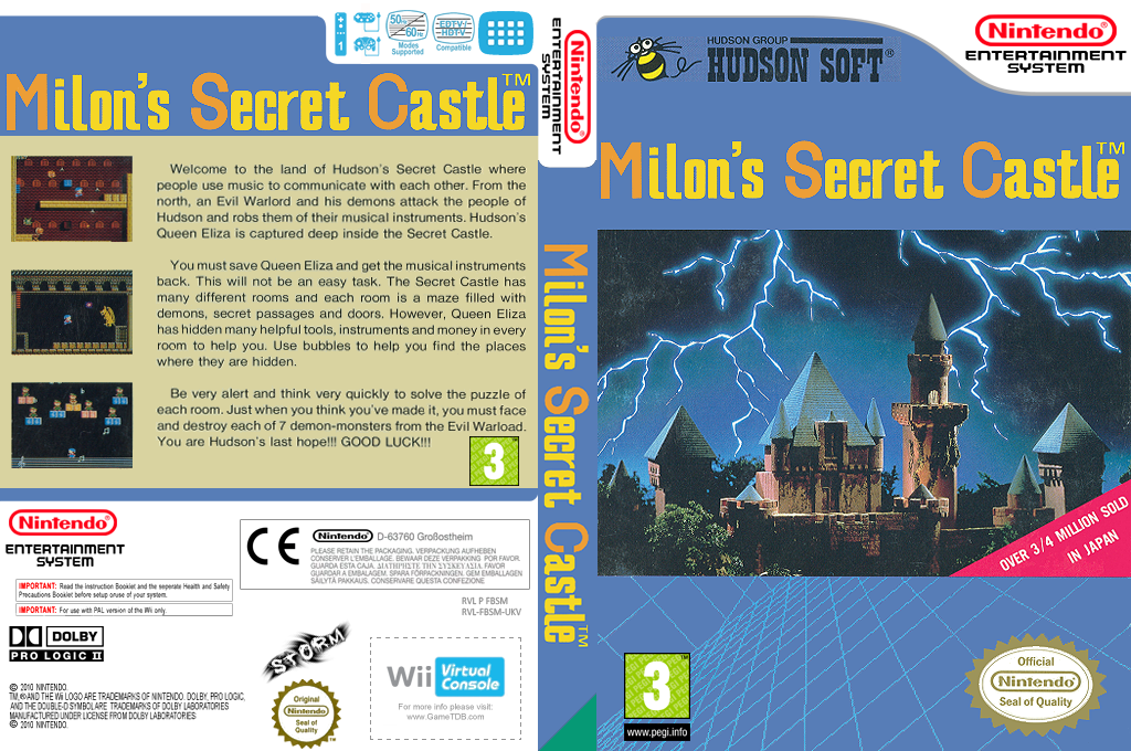Milon's Secret Castle — box-texture (EU)