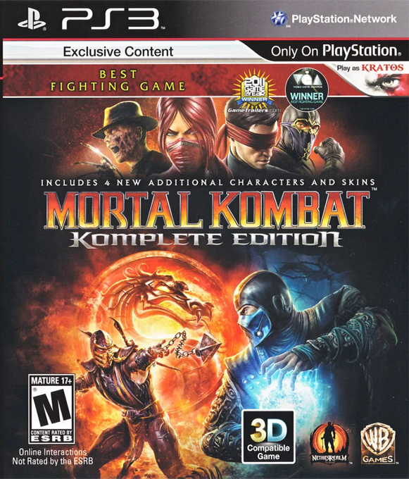 Mortal Kombat - Komplete Edition box art