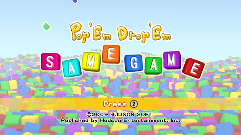 Pop'em Drop'em Samegame — sstitle (WOR)