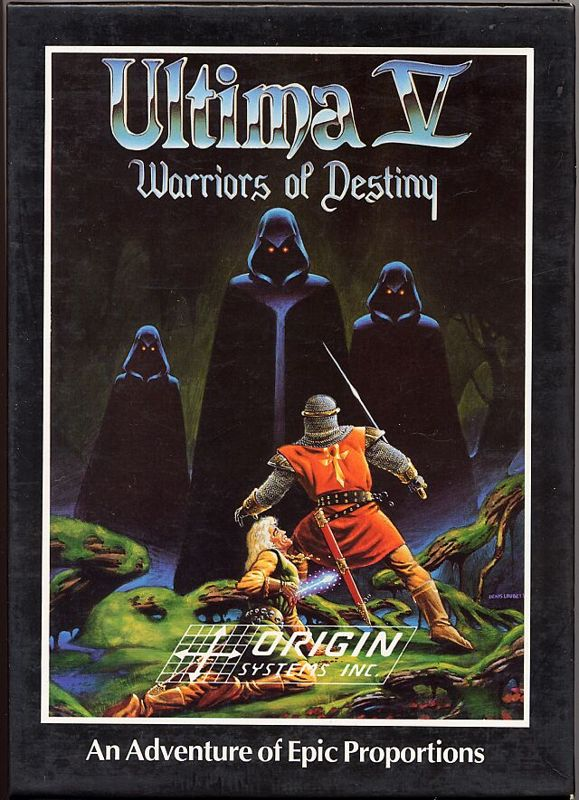Ultima 5 - Warriors Of Destiny — box-2D (EU)