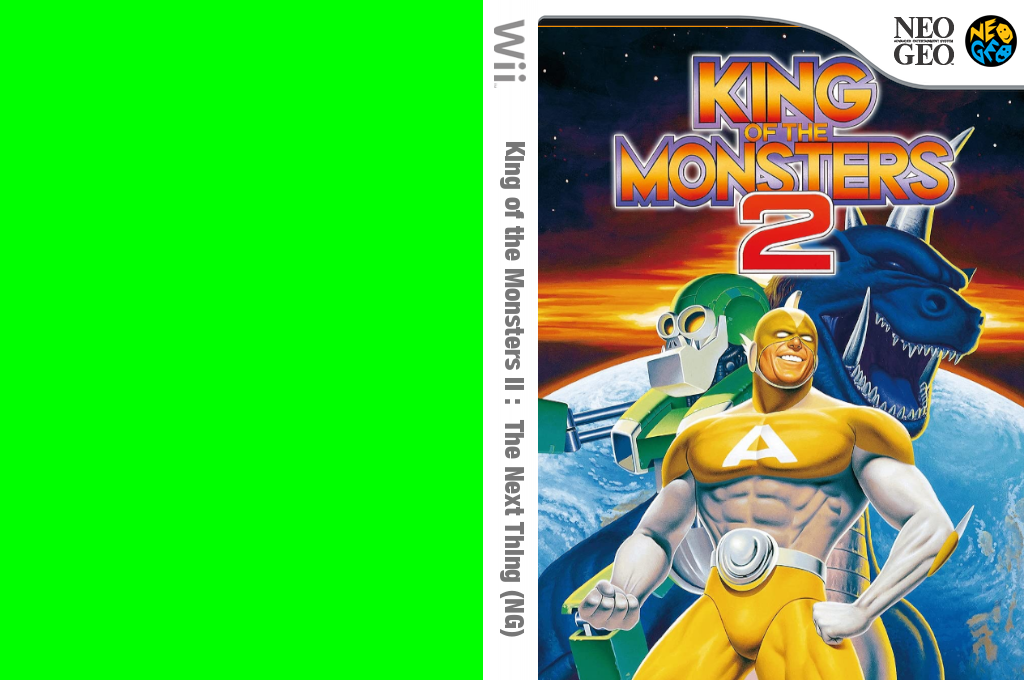 King of the Monsters II : The Next Thing — box-texture (WOR)