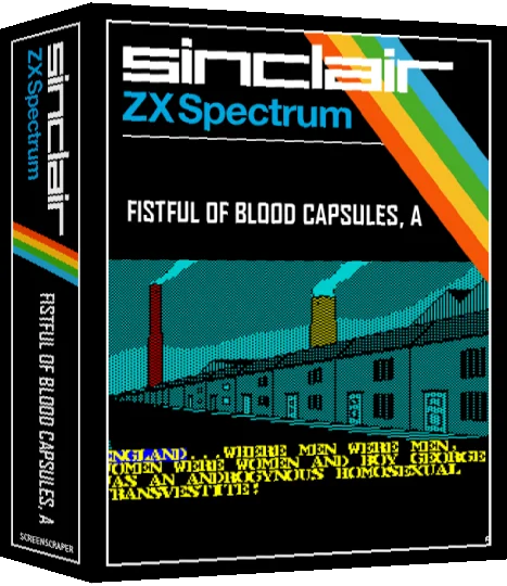 A Fistful of Blood Capsules — box-3D (SS)