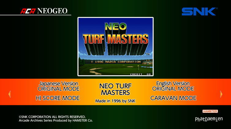 Aca Neogeo Neo Turf Masters — sstitle (WOR)