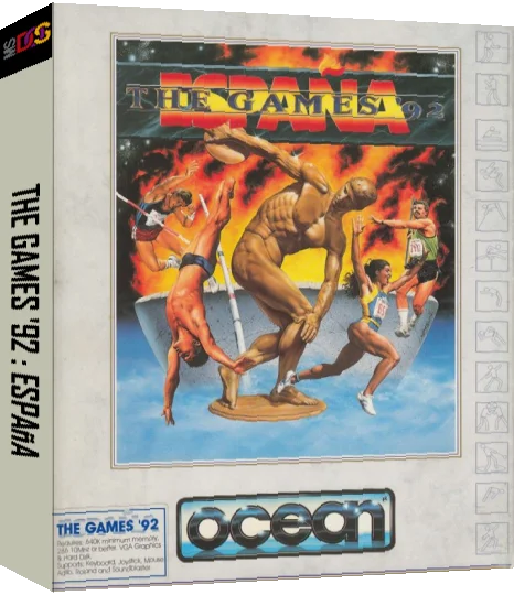 Games '92, The - Espana — box-3D (EU)