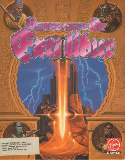 Vengeance of Excalibur box art