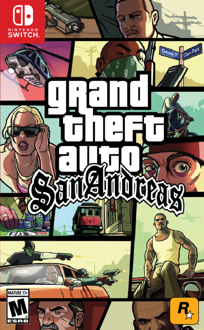 Grand Theft Auto : San Andreas – The Definitive Edition box art