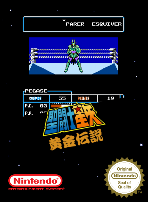 Os Cavaleiros do Zodiaco — box-2D (SS)