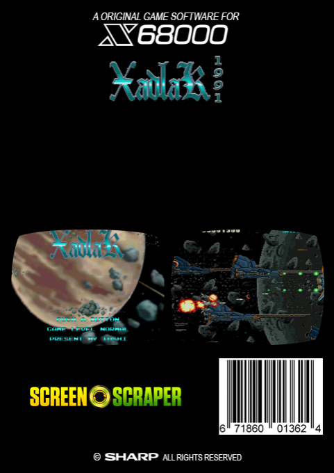 Xadlak 91 — box-2D-back (SS)