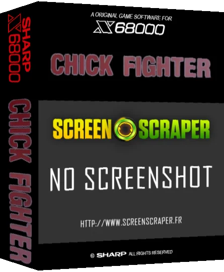 Chick Fighter — box-3D (SS)