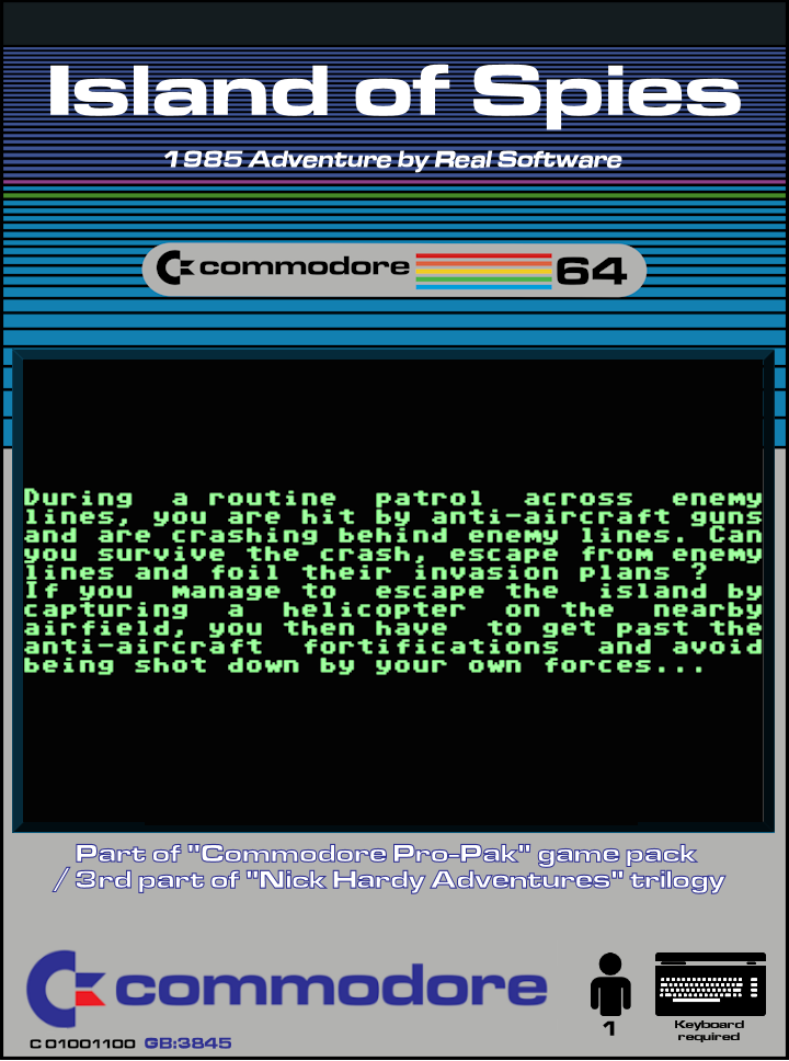 Island of Spies box art