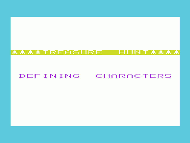 Treasure Hunt — sstitle (WOR)