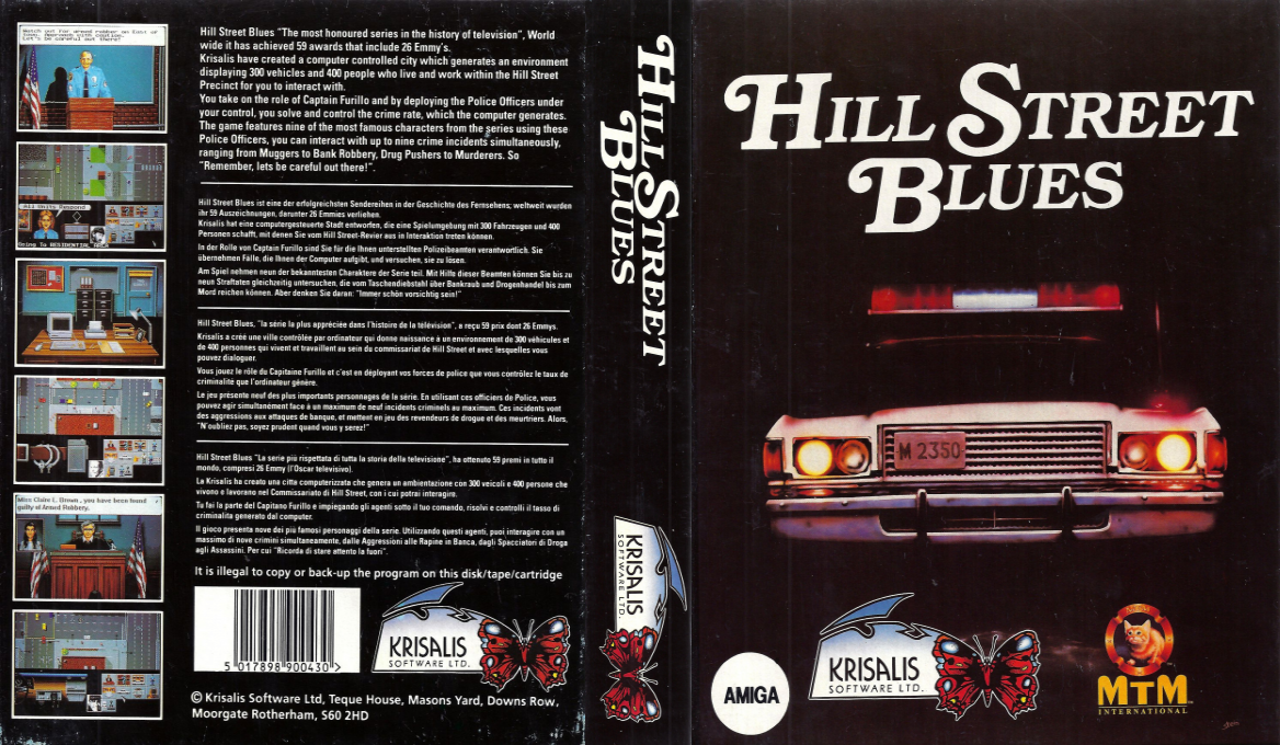 Hill Street Blues — box-texture (EU)