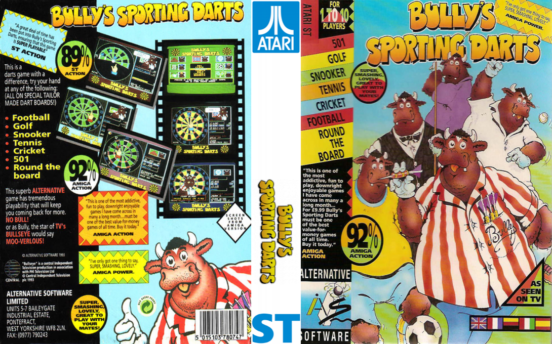 Bully's Sporting Darts — box-texture (EU)