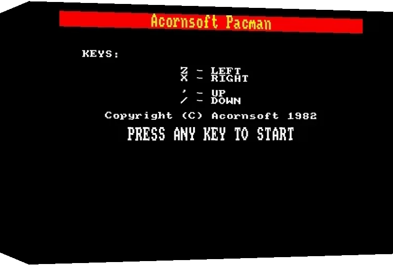 Acornsoft Pacman — box-3D (WOR)