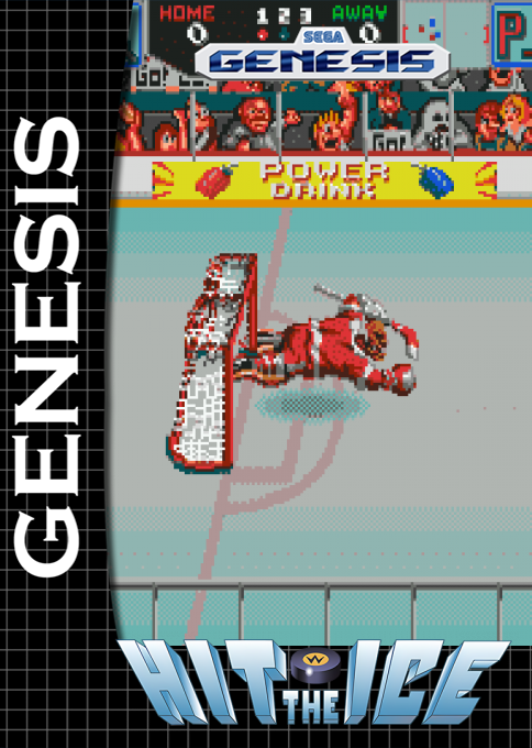 Hit the Ice - The Video Hockey League — box-2D (SS)