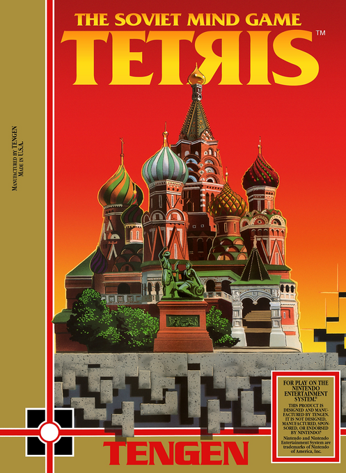 Tetris - The Soviet Mind Game box art