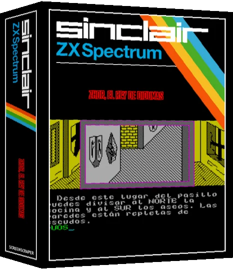 Zhor, El Rey De Oidumas — box-3D (SS)
