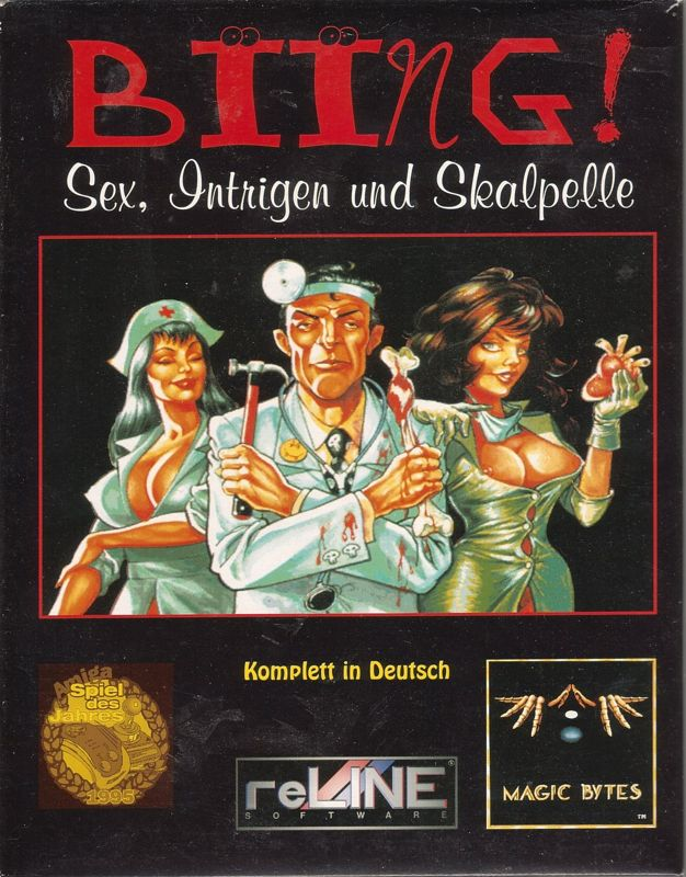 Biing! Sex, Intrigen und Skalpelle box art