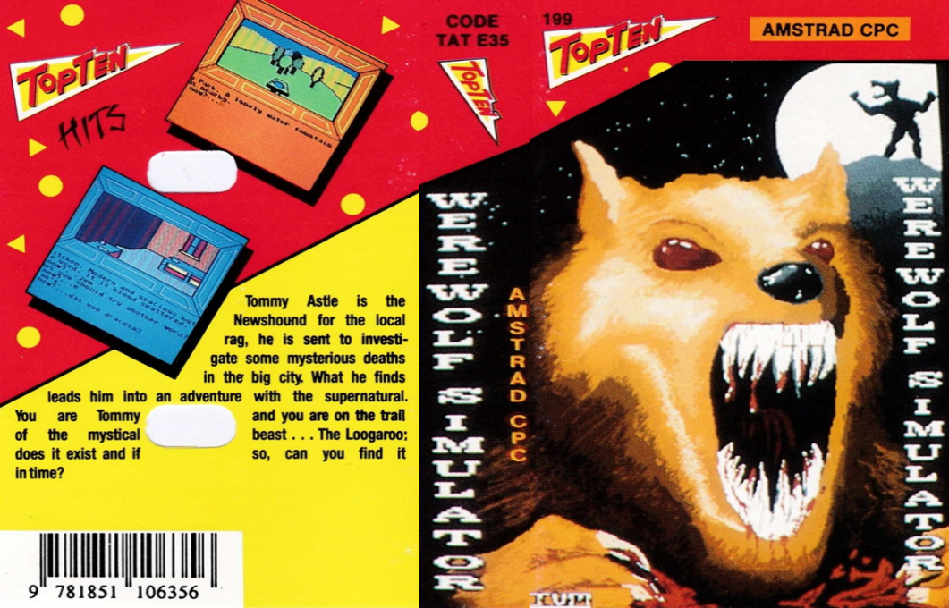 Werewolf Simulator — box-texture (EU)