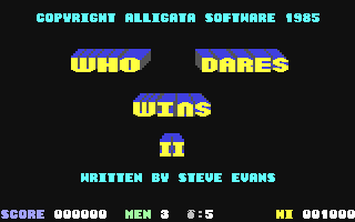 Who Dares Wins 2 — sstitle (EU)