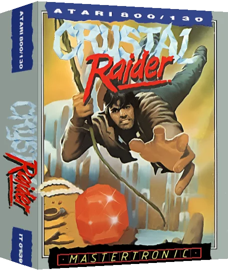 Crystal Raider — box-3D (UK)