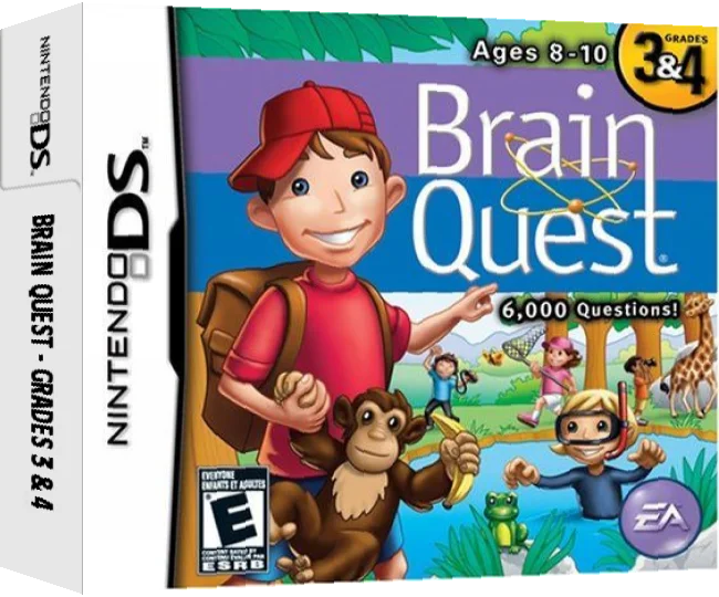 Brain Quest - Grades 3 & 4 — box-3D (US)