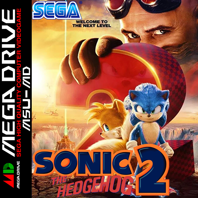 Sonic The Hedgehog II box art