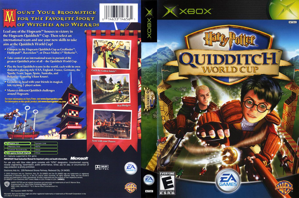 Harry Potter - Quidditch World Cup — box-texture (US)