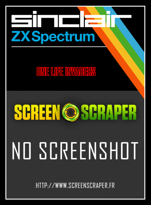 One Life Invaders box art