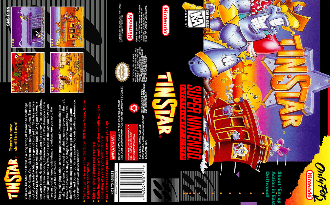 Tin Star — box-texture (US)