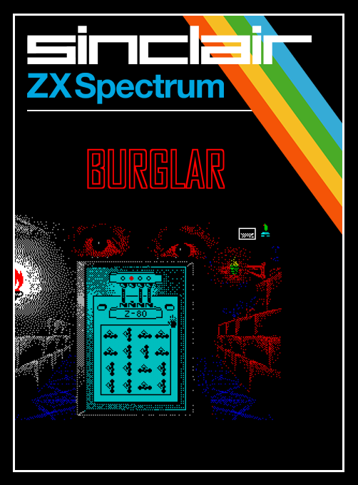 Burglar box art