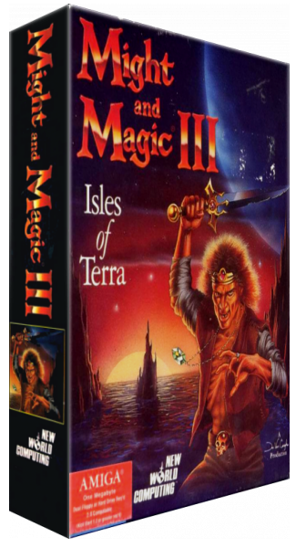 Might and Magic III - Isles of Terra — box-3D (EU)