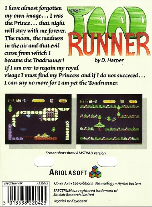 Toad Runner — box-2D-back (WOR)