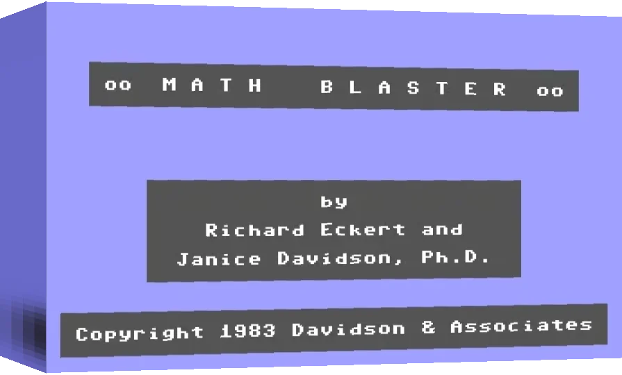 Math Blaster — box-3D (WOR)