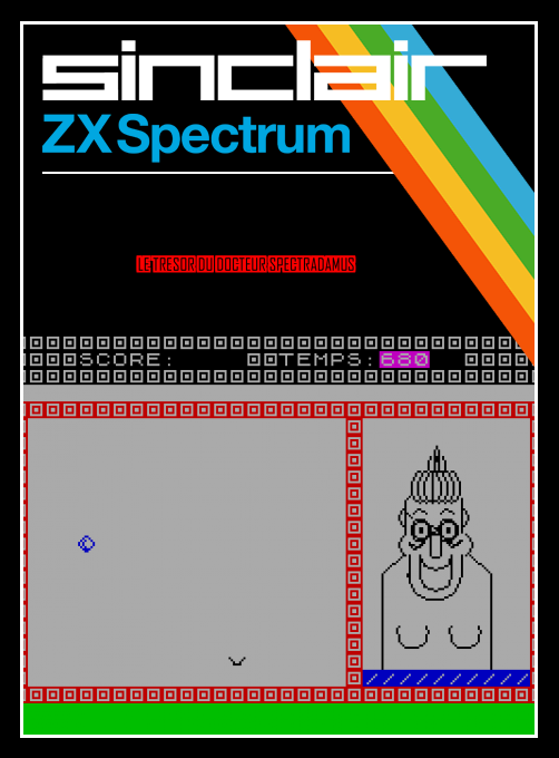 Tresor Du Docteur Spectradamus, Le box art