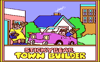 Stickybear Town Builder — sstitle (WOR)