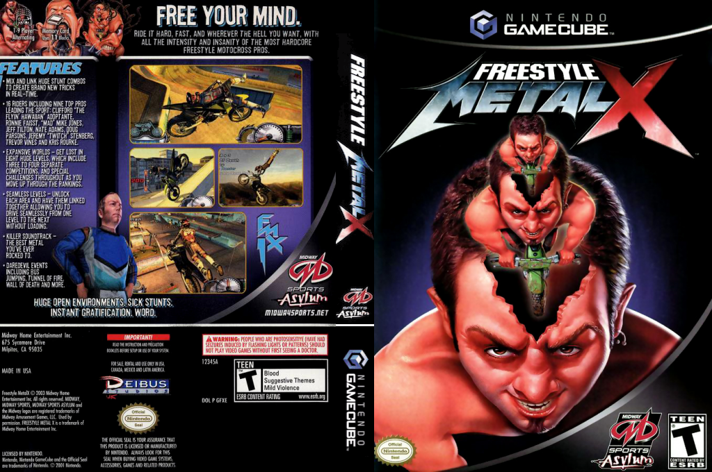 Freestyle Metal X — box-texture (US)