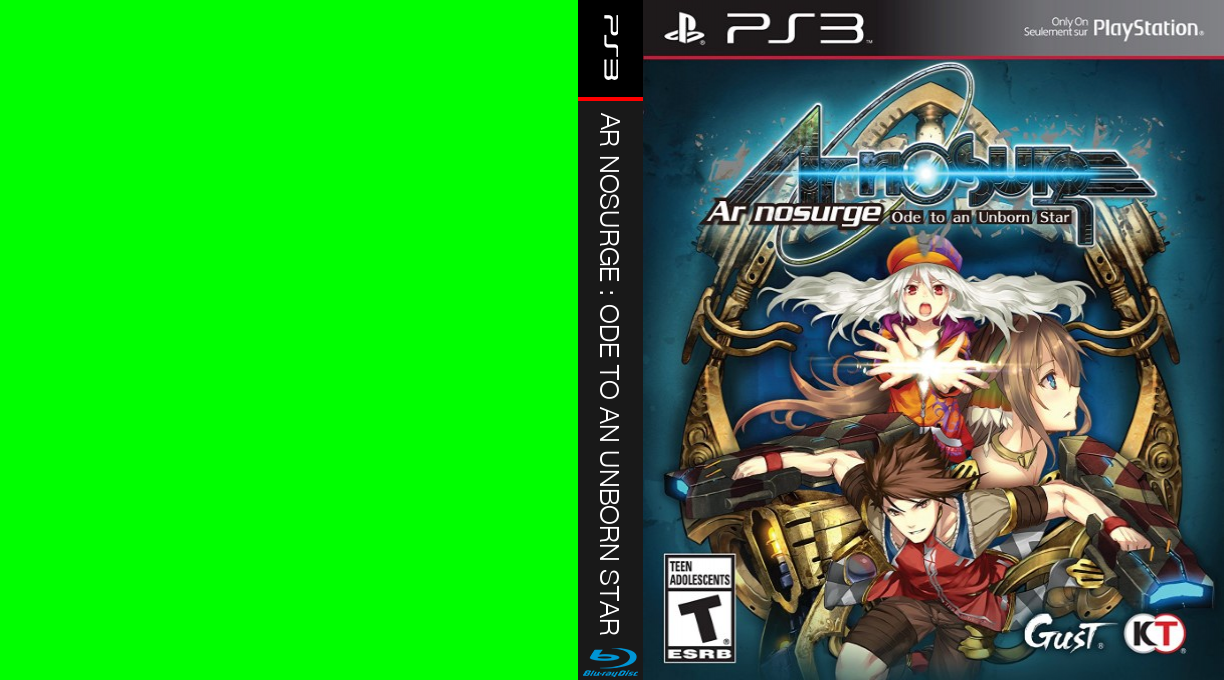 Ar nosurge - Ode to an Unborn Star — box-texture (US)