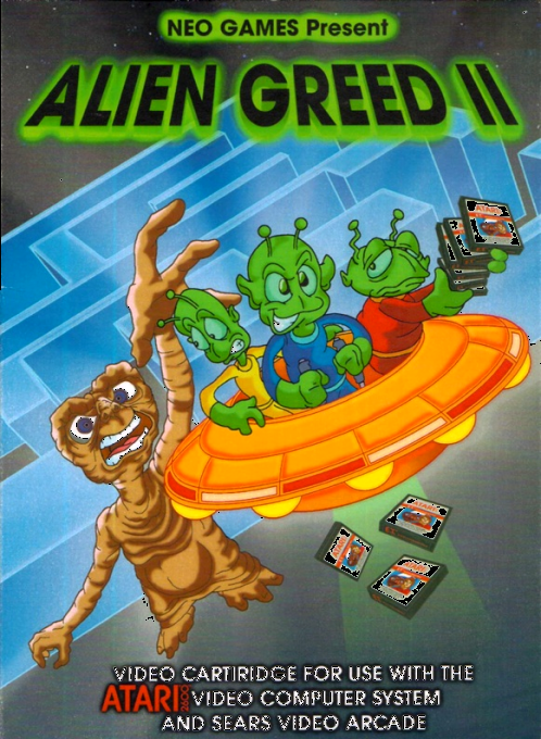 Alien Greed 2 box art