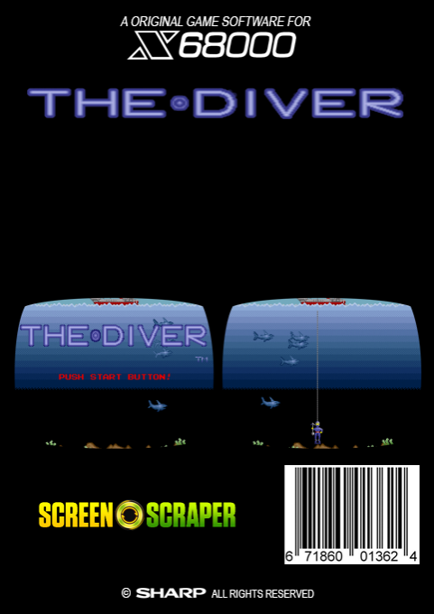 Diver, The — box-2D-back (SS)