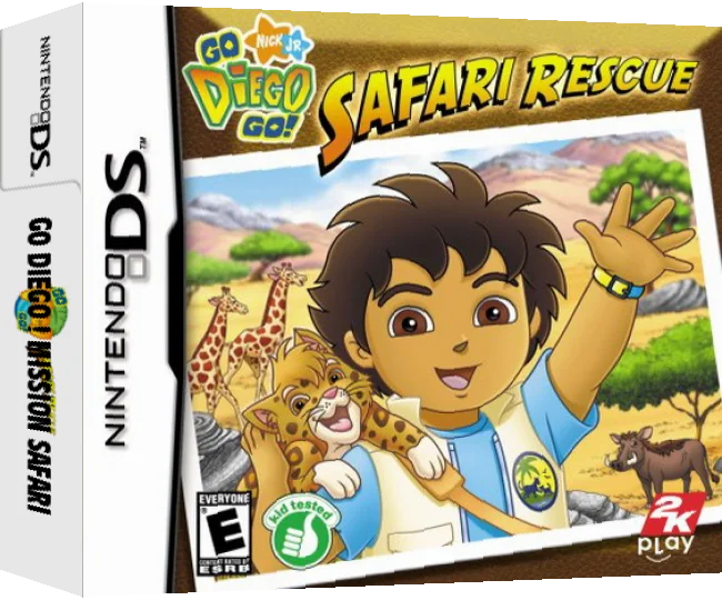 Go, Diego, Go! - Safari Rescue — box-3D (US)