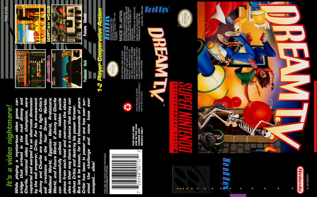 Dream T.V. — box-texture (US)