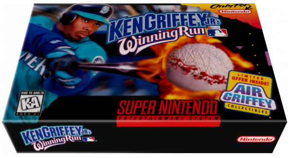 Ken Griffey Jr's Winning Run — box-3D (US)