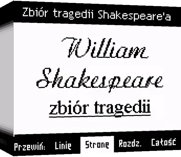 Hamlet, King Lear, MacBeth, Othello, Romeo And Juliet — box-3D (WOR)