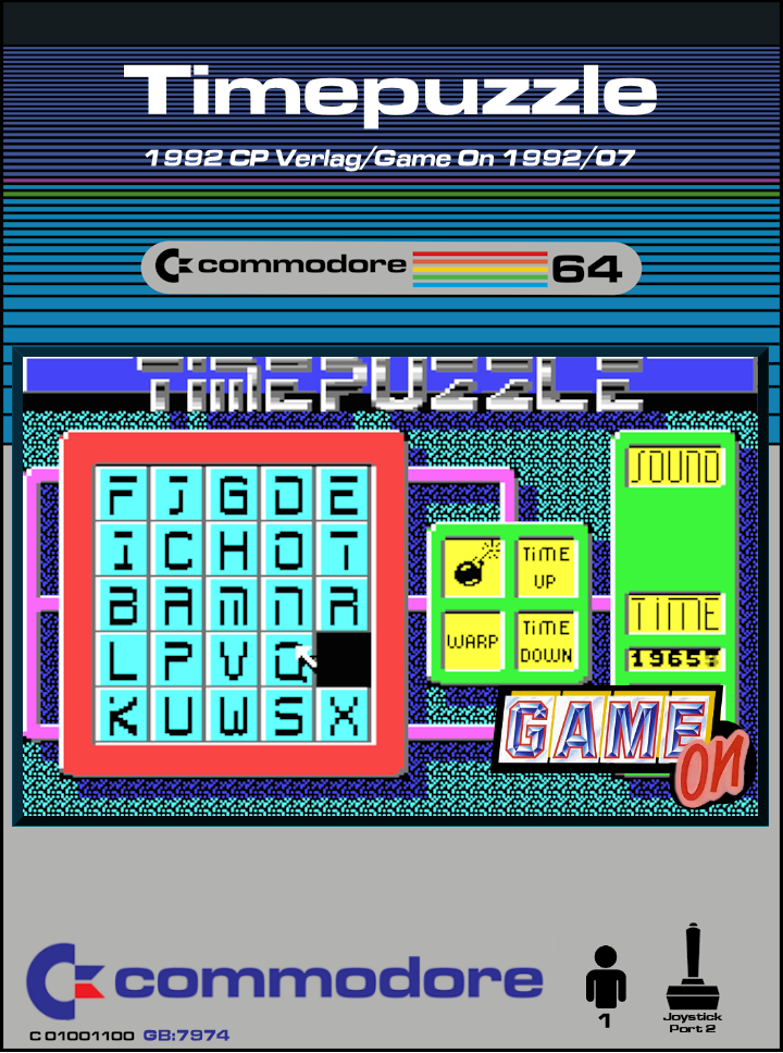 Timepuzzle box art