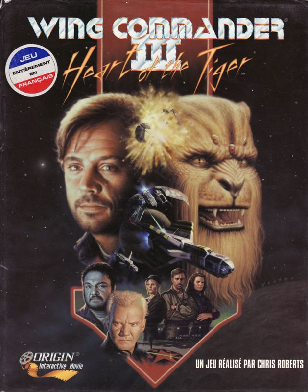 Wing Commander 3 - Heart of the Tiger — box-2D (FR)