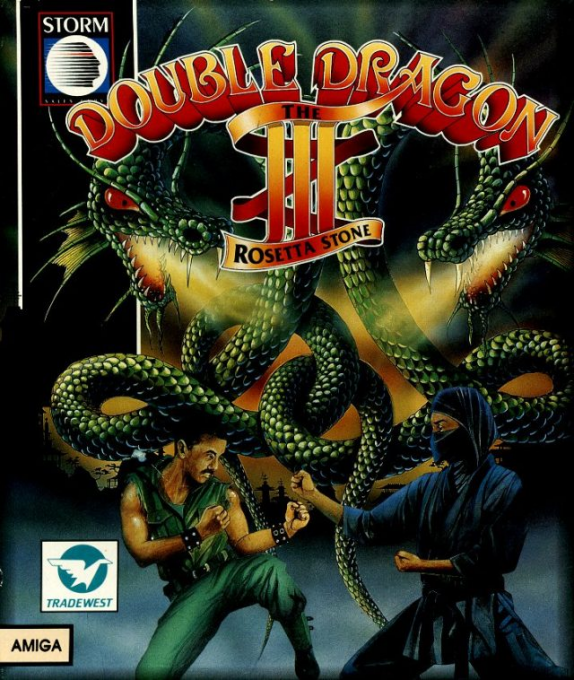 Double Dragon III - The Rosetta Stone box art