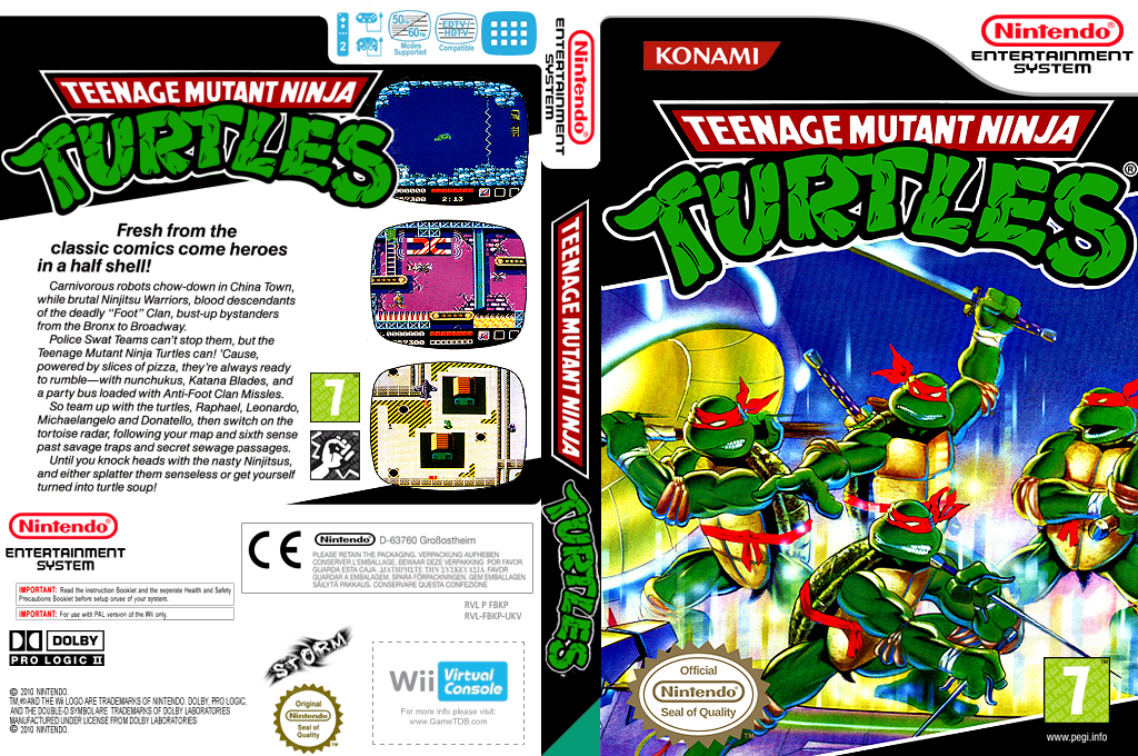 Teenage Mutant Ninja Turtles — box-texture (EU)