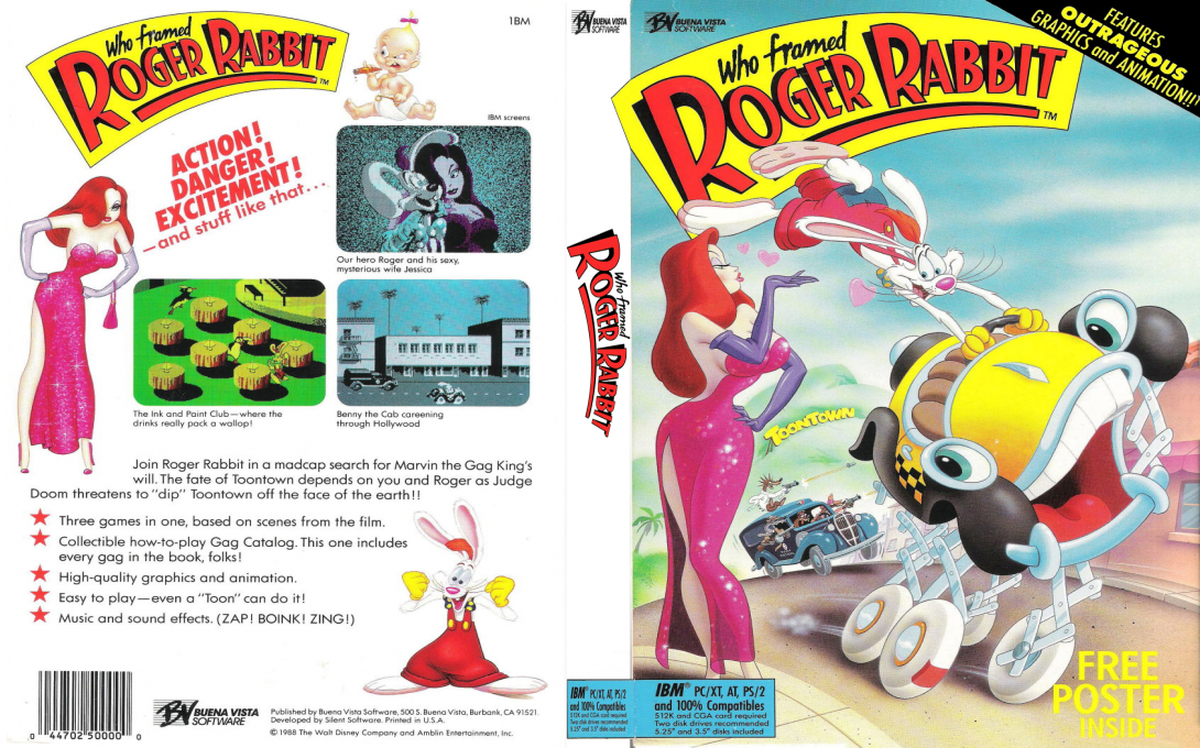 Who Framed Roger Rabbit — box-texture (US)
