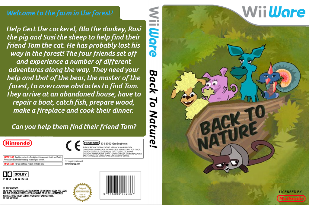 Back to Nature — box-texture (US)